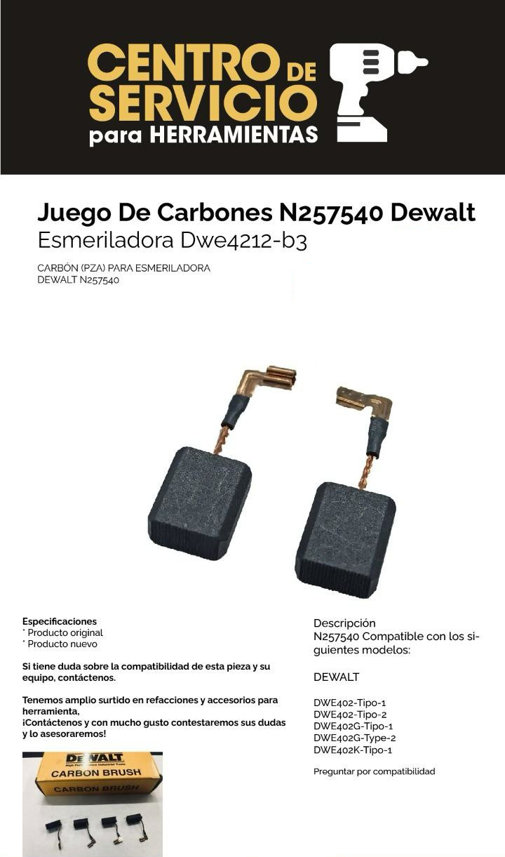 Juego de Carbones N257540